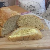 No Knead Bread - a rustic loaf